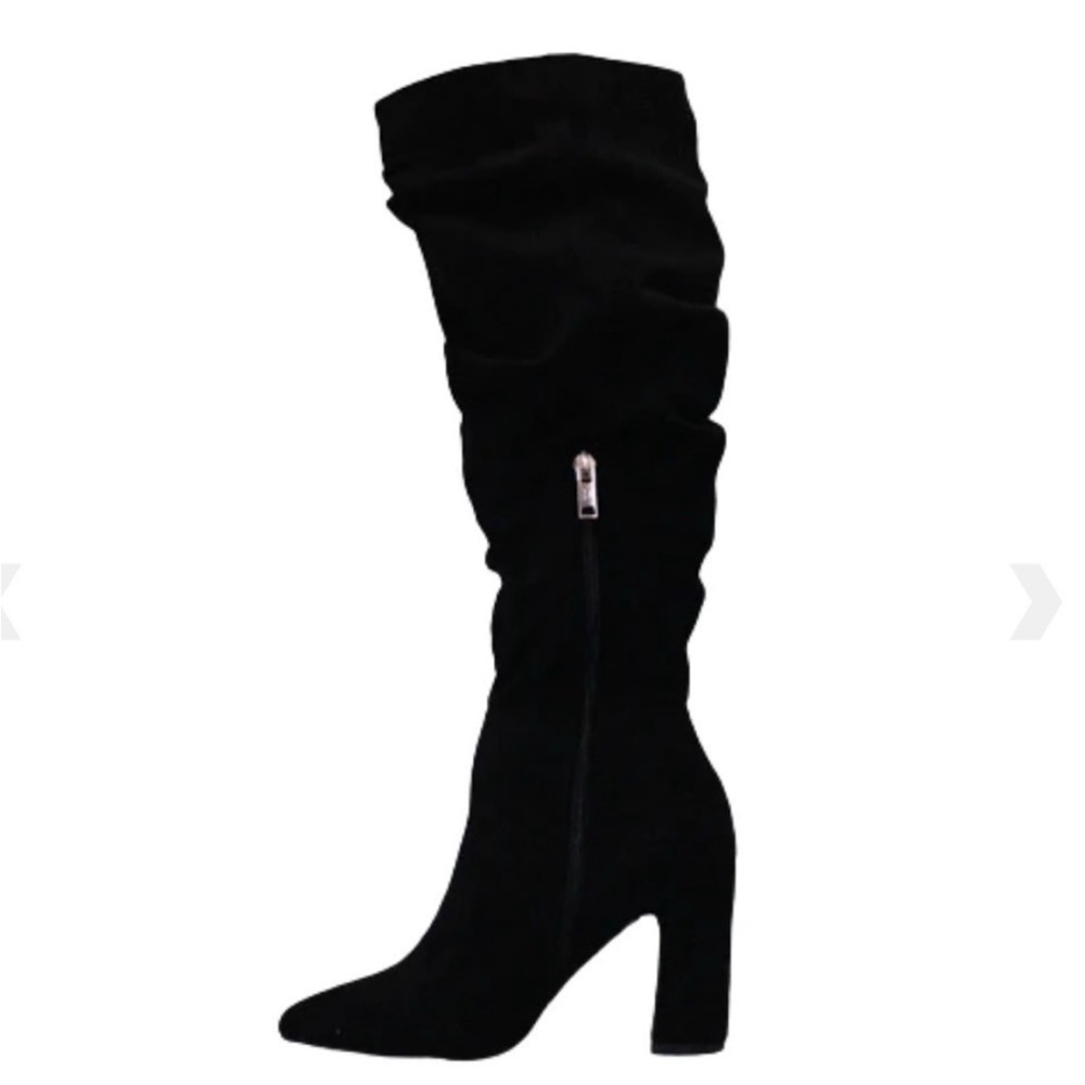 🎓TOP Moda Black Over the Knee Boots - Picture 3 of 9